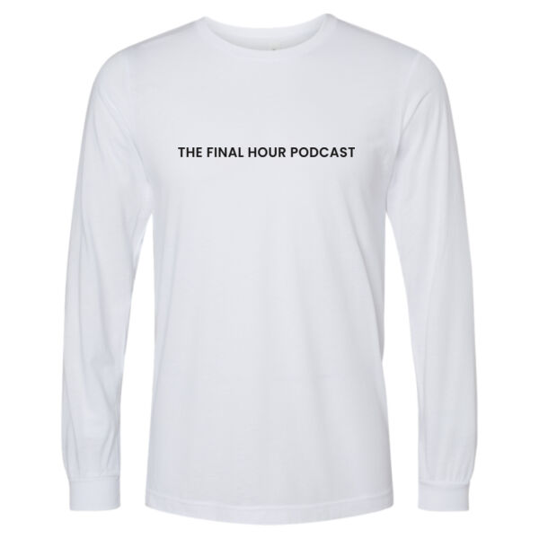 Bella & Canvas Triblend Long Sleeve Tee - Printed Logos Thumbnail