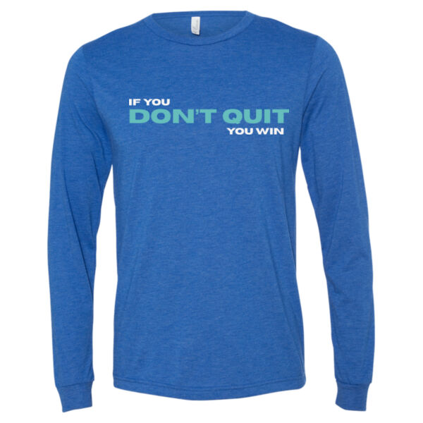 Bella & Canvas Triblend Long Sleeve Tee - Printed Logo Thumbnail