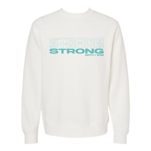 Independent Trading Co. Midweight Pigment Dyed Crewneck Sweatshirt - Printed Logo Thumbnail