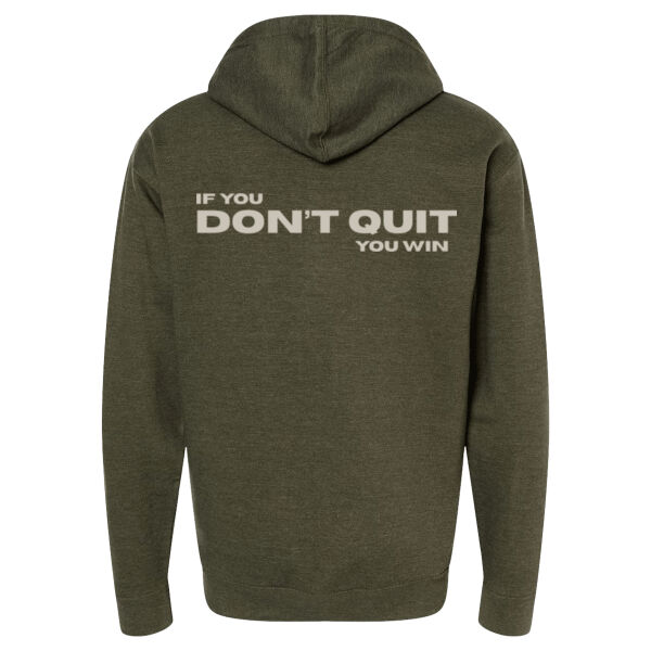 Independent Trading Co. Midweight Full Zip Hooded Sweatshirt - Printed Logo Thumbnail