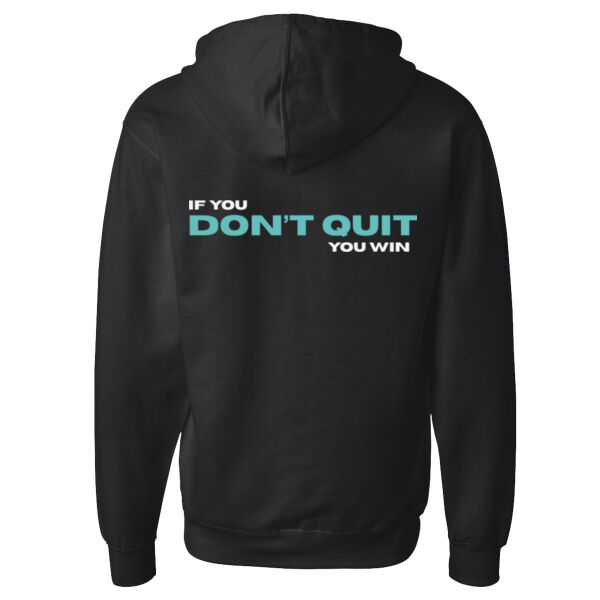 Independent Trading Co. Midweight Full Zip Hooded Sweatshirt - Printed Logo Thumbnail