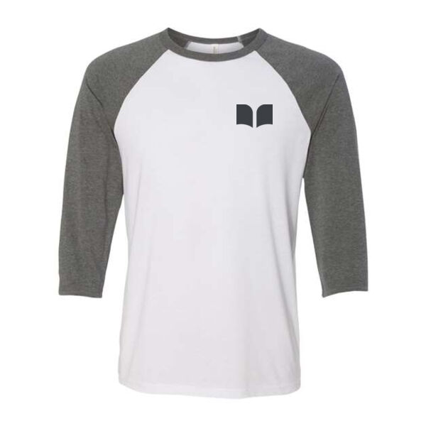 Bella+Canvas - Three-Quarter Sleeve Baseball Tee - Printed Logos Thumbnail