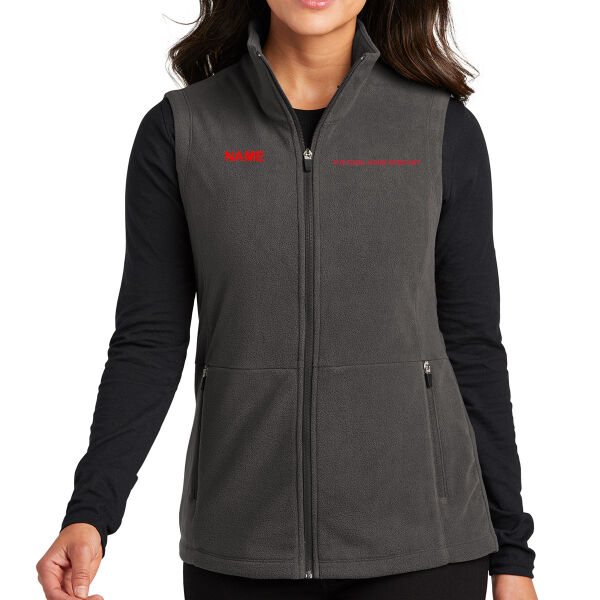 Port Authority Women's Accord Microfleece Vest - Embroidered Logo **Add Name for $5! ** Thumbnail