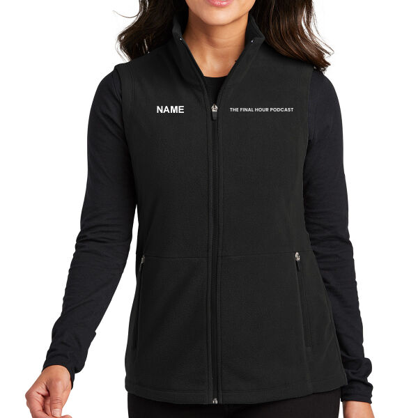 Port Authority Women's Accord Microfleece Vest - Embroidered Logo **Add Name for $5! ** Thumbnail