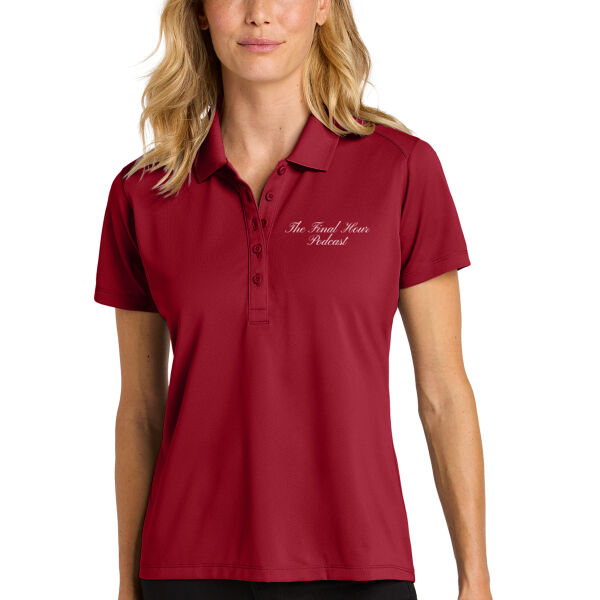Port Authority Women's Wearever Performance Pique Polo - Embroidered Logo Thumbnail