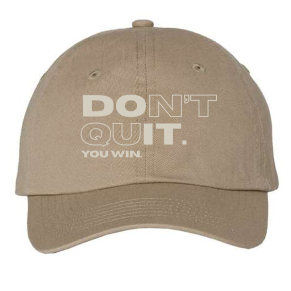 Valucap - Small Fit Bio-Washed Dad Hat - Embroidered Logo Thumbnail