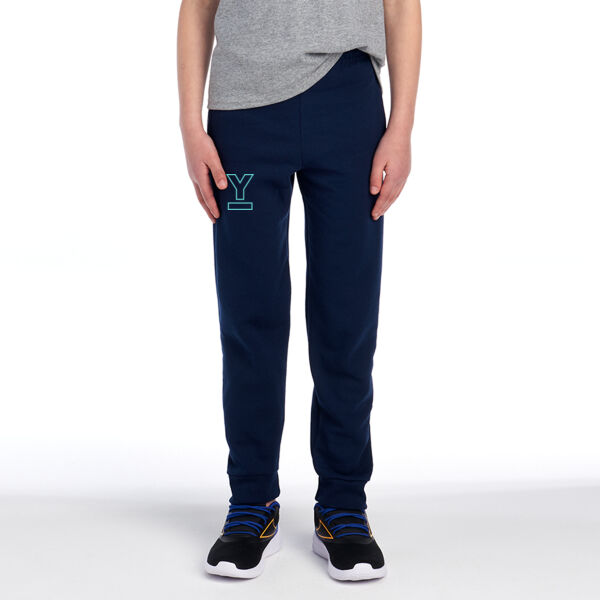 Jerzees Youth NuBlend Jogger Sweatpant - Embroidered Logo Thumbnail