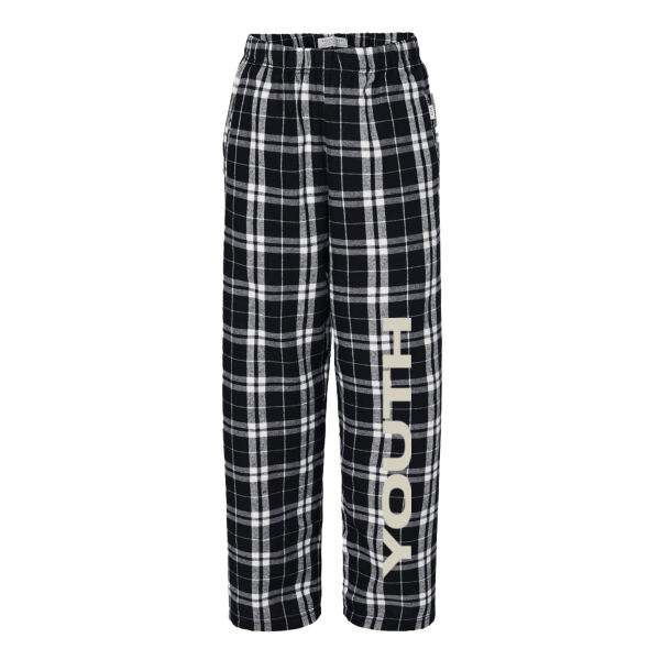 Boxercraft Youth Flannel Pants - Printed Logo Thumbnail