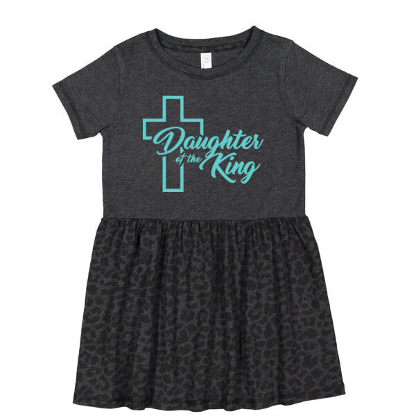 Rabbit Skins - Toddler Fine Jersey Dress - Printed Logo Thumbnail
