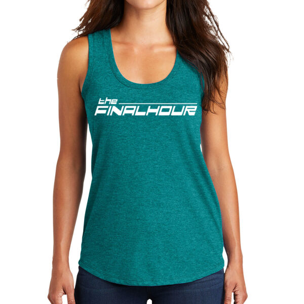 District - Women's Perfect Tri Racerback Tank - Printed Logos Thumbnail