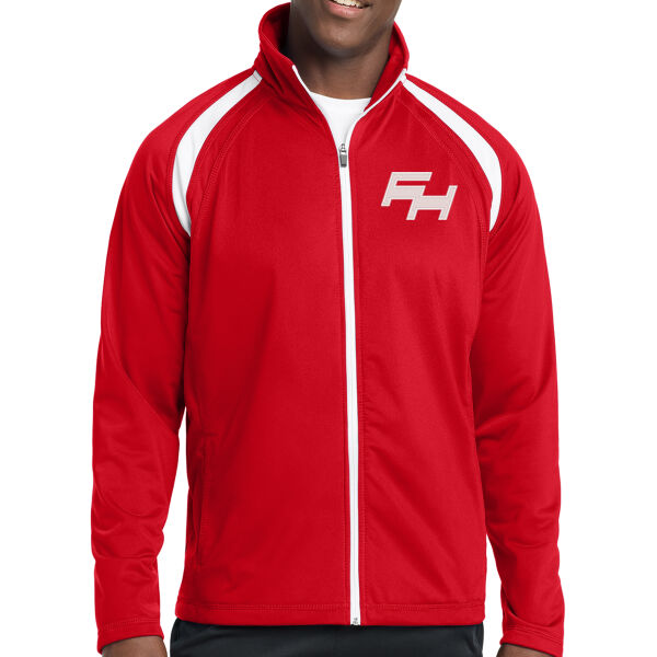 Sport-Tek - Tricot Track Jacket - Embroidered Logo Thumbnail