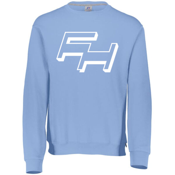 Russel - Dri-Power Fleece Crew Sweatshirt - Printed Logos Thumbnail