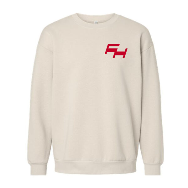 American Apparel - Unisex ReFlex Fleece Crewneck Sweatshirt - Printed Logo Thumbnail