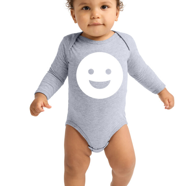 Rabbit Skins™ Infant Long Sleeve Jersey Bodysuit - Printed Logos Thumbnail