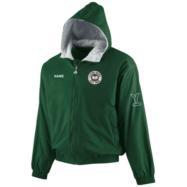 Augusta Sportswear - Youth Hooded Taffeta Jacket/Fleece Lined - Embroidered Logos **Add Name for $5!** Thumbnail