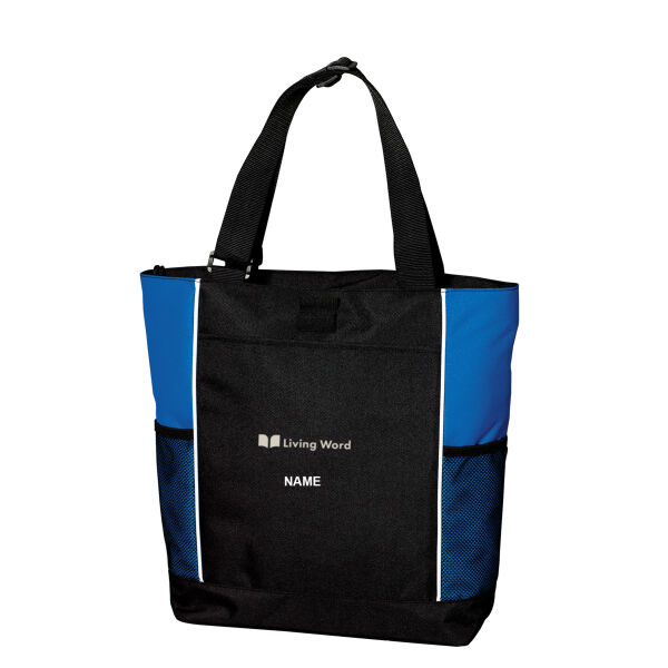 Port Authority® Panel Tote - Printed Logos **Add Name For $5** Thumbnail