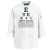 Eight Knot Button Chef Coat with Thermometer Pocket Thumbnail