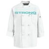 Eight Knot Button Chef Coat with Thermometer Pocket Thumbnail