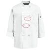 Eight Knot Button Chef Coat with Thermometer Pocket Thumbnail