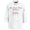 Eight Knot Button Chef Coat with Thermometer Pocket Thumbnail