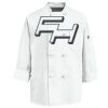 Eight Knot Button Chef Coat with Thermometer Pocket Thumbnail