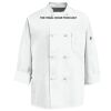 Eight Knot Button Chef Coat with Thermometer Pocket Thumbnail