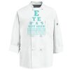 Eight Knot Button Chef Coat with Thermometer Pocket Thumbnail