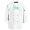 Eight Knot Button Chef Coat with Thermometer Pocket Thumbnail