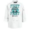 Eight Knot Button Chef Coat with Thermometer Pocket Thumbnail