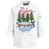 Eight Knot Button Chef Coat with Thermometer Pocket Thumbnail