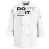 Eight Knot Button Chef Coat with Thermometer Pocket Thumbnail