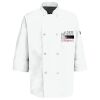 Button Chef Coat with Thermometer Pocket Thumbnail