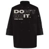 Ten Pearl Button Black Chef Coat Thumbnail