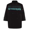 Ten Pearl Button Black Chef Coat Thumbnail