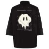 Ten Pearl Button Black Chef Coat Thumbnail
