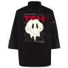 Ten Pearl Button Black Chef Coat Thumbnail