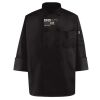Black Knot Button Chef Coat Thumbnail