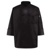 Black Knot Button Chef Coat Thumbnail