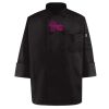 Black Knot Button Chef Coat Thumbnail