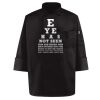 Black Knot Button Chef Coat Thumbnail
