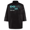 Black Knot Button Chef Coat Thumbnail